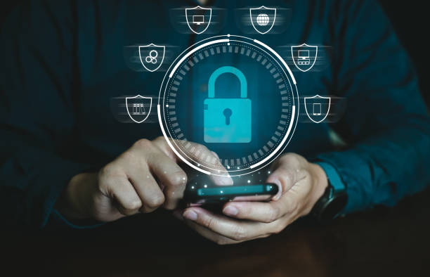 istock Concept of security data on network, Prevent online identity theft, user and password login 1491026689