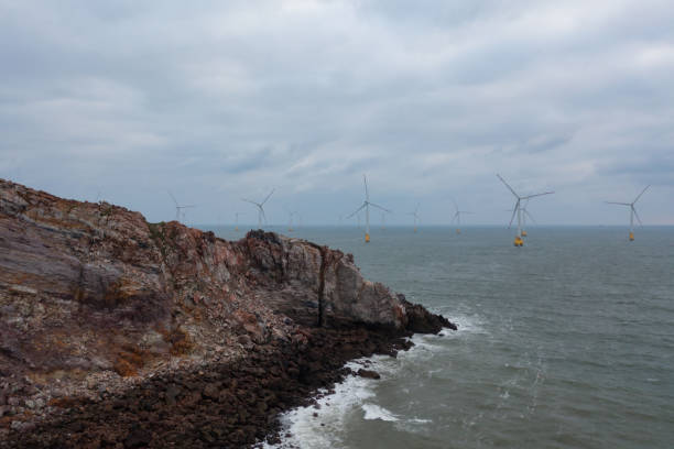 istock A bird's-eye view of an offshore wind farm 1491038021