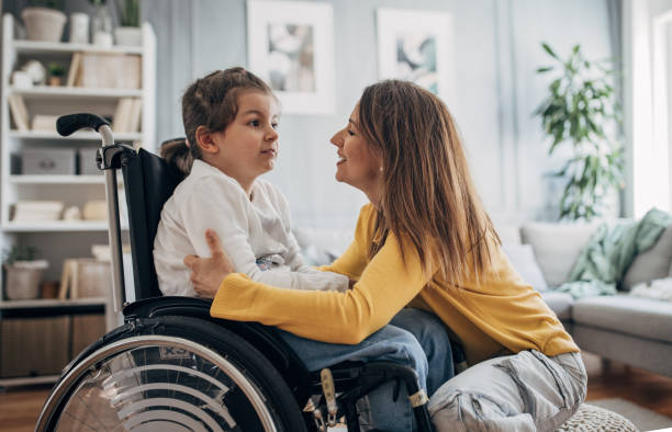 istock Mom and young daughter at home 1491038402