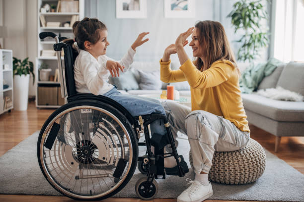 istock Mom and young daughter having fun 1491038450