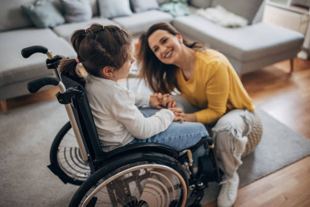 istock Mom and young daughter at home 1491038483