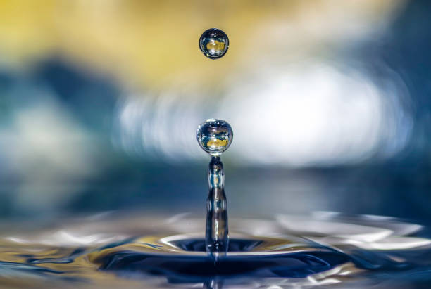 istock Colorful macro of water droplet 1491042119