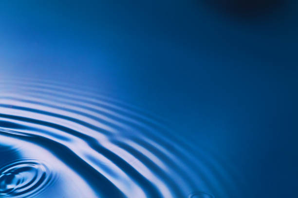 istock Pure blue water with ripples in corner 1491052362