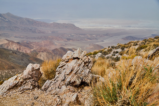 Image of View from on top of mountain in Death Valley National Park