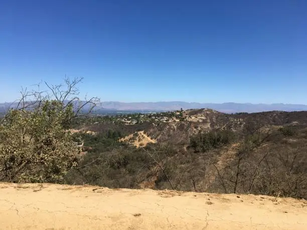 Photo of Mulholland Drive in Los Angeles, California, USA