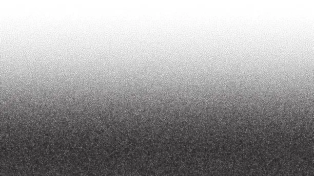 Vector illustration of Grain noise background, vector white black dust texture pattern. Abstract grainy noise background, grunge haltone effect of sand overlay on paper