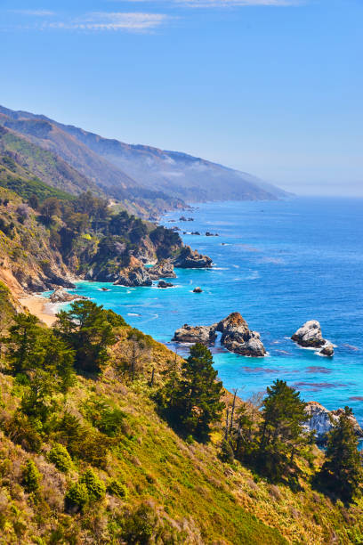 istock Where the ocean and mountains meet on the west coast 1491055496