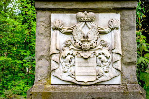 istock historic coat of arms - close up 1491056052