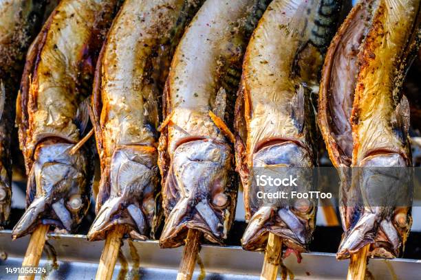 Bariva Fish Typical Bavarian Roasted Fish Stock Photo - Download Image Now ...