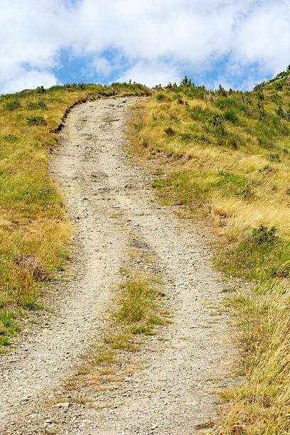 Old Mountain or Stara Planina, a road in the day light, Serbia