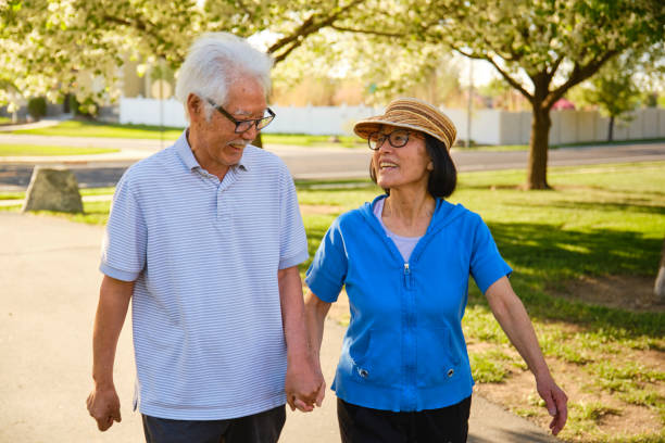 istock Senior Aged Couple Spending Time Together in a Park 1491063816