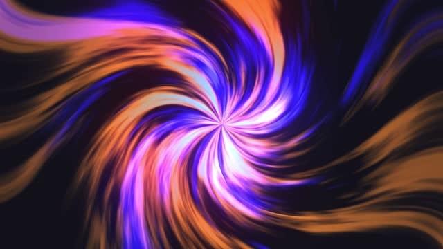 Endless Spinning Abstract Background 4K