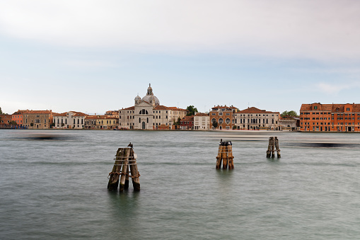 Venice: Church of Saint Mary of the Rosary seen from the island of Giudecca