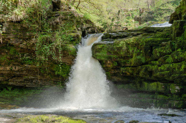 istock Pretty beautiful waterfall in Brecon Beacons National Park, Wales UK. 1491073045
