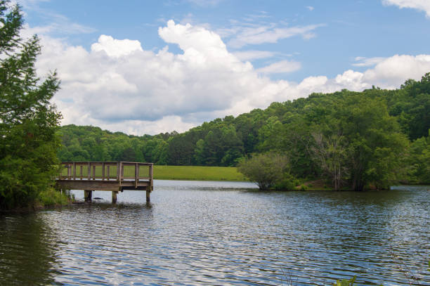 istock Little Mulberry Park, GA Lake 1491074782