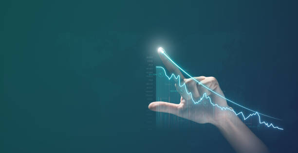 istock Business graph chart with arrow up, Investment strategy and benefits 1491084491