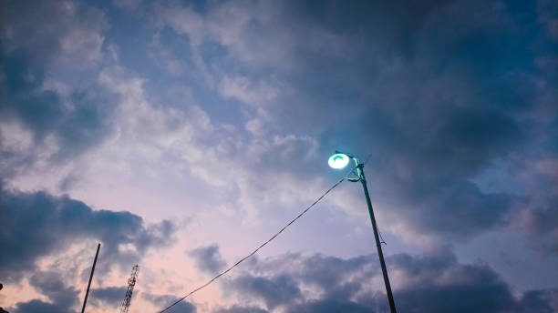 istock evening twilight, the lights are on, before sunset 1491089244