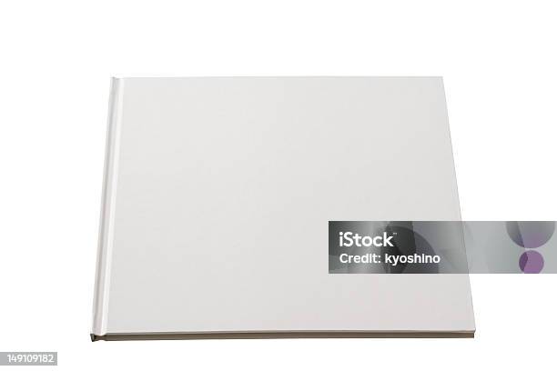 Aislado Fotografía De Libro Blanco En Blanco Sobre Fondo Blanco Foto de stock y más banco de imágenes de Libro