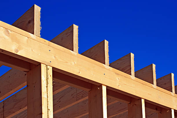 istock Wood house skeleton closeup 149109286