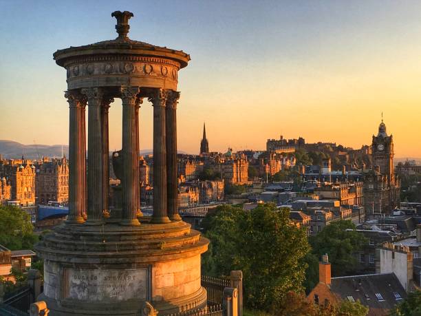 edinburg atardecer - scotland texas fotografías e imágenes de stock