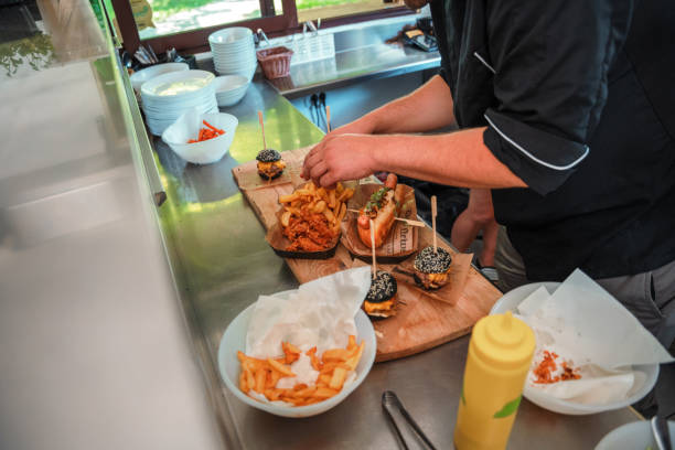 istock High Angle Shot of Fast Food Order 1491106753