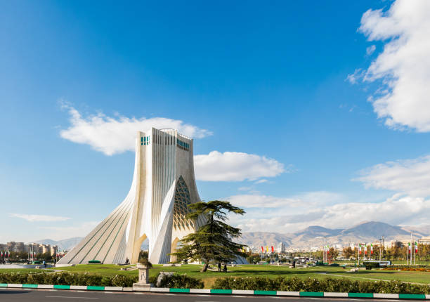 Azadi Tower, literally Freedom Tower, on  Azadi Square in Tehran