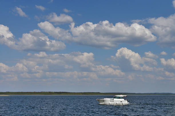 istock Boat at Sniardwy lake 1491119941