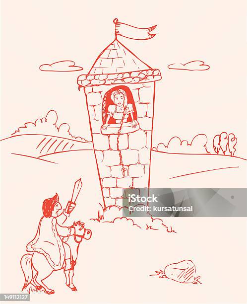 Princess Stock Illustration - Download Image Now - Princess, Rescue, Waiting