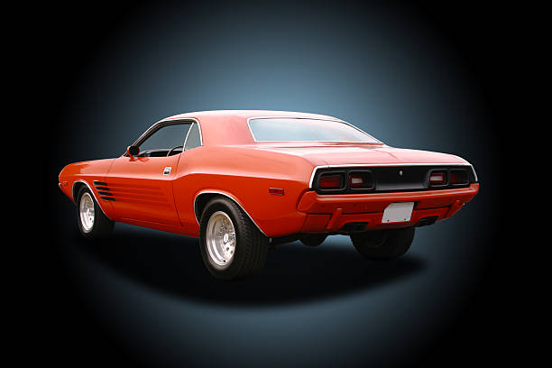 istock Auto Car - 1972 Dodge Challenger Rear 149113597