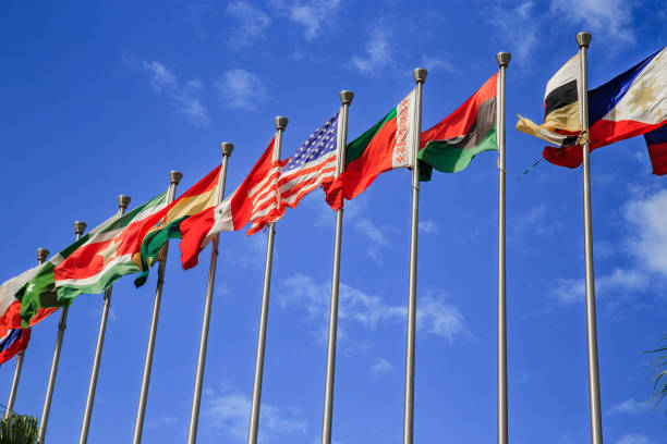 istock A row of national flags 1491142736
