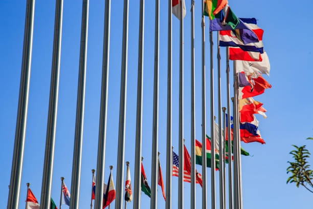 istock A row of national flags 1491143154