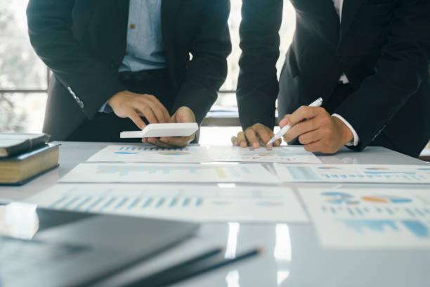 istock Startup asian business teamwork concept discussing graphs showing the results. 1491144798