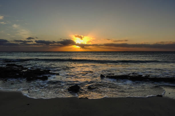 istock shining sunrise with clouds and waves at the beach during vacation in egypt 1491148921