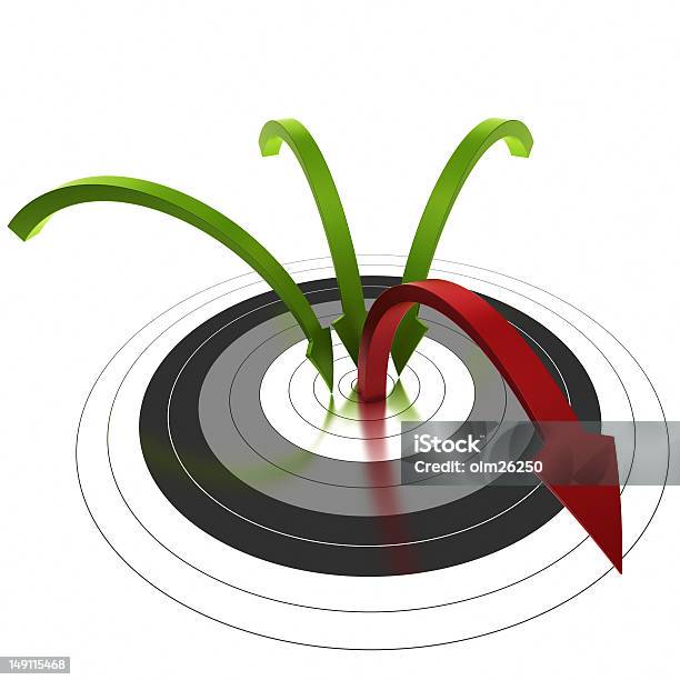 Bounce Rate Stock Photo - Download Image Now - Arrow Symbol, Aspirations, Bouncing