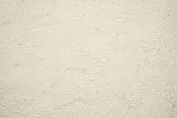 mur beige texture béton rugueux. beau motif de fond de texture de mur beige à motifs. concept d’arrière-plan abstrait - textured wall photos et images de collection