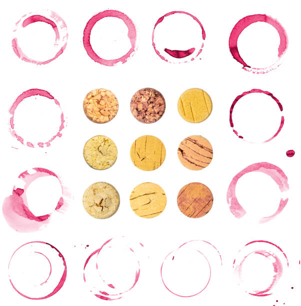 istock Coffee Stain Isolated, Coffe Stamp, Brown Drink Round Mark, Splash, Spill, Texture 1491182472