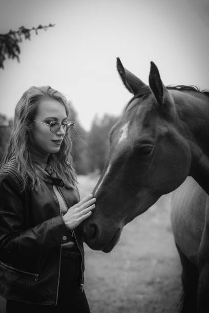 istock A girl and a horse 1491185496