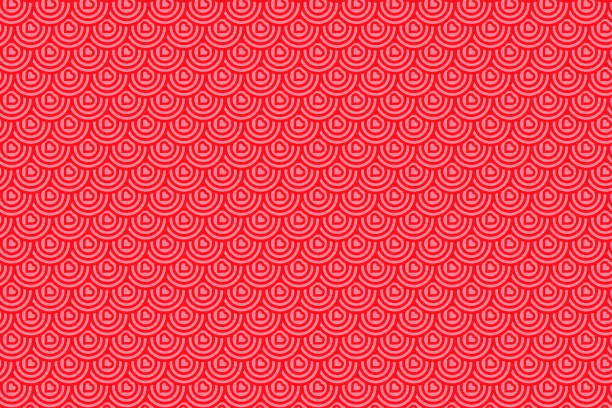 istock Abstract heart shapes concept design background. Abstract shapes background. Geometric shapes. Abstract gradient colored background. Vector illustration stock illustration 1491202212