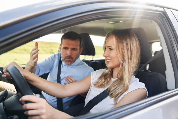 istock Caucasian couple have a problem at the way 1491214539
