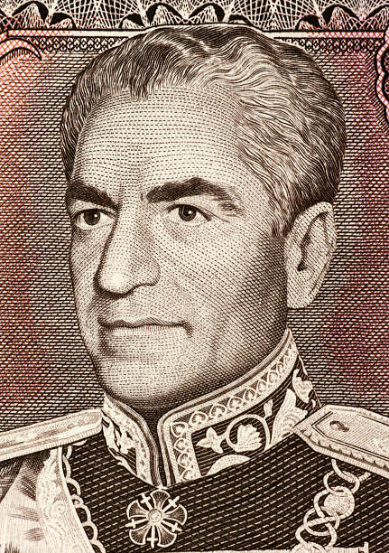 Reza Shah Pahlavi stock photo