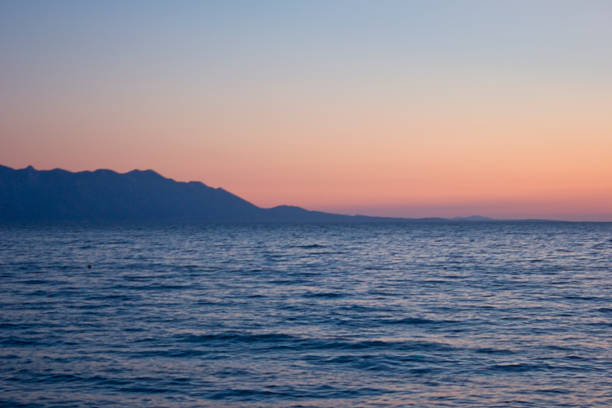 istock A seascape with a pink sunset 1491229156