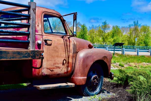 istock Vintage Chevy Hauling Truck 1491233287