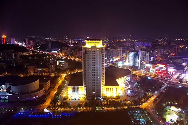 istock panoramic view of the city at night 149123331