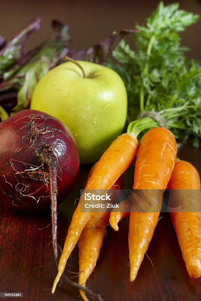 Gemüse und apple - Lizenzfrei Apfel Stock-Foto