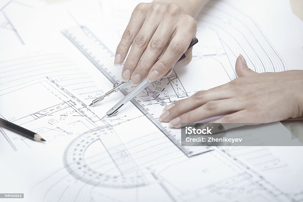 Engenharia - Foto de stock de Arquitetura royalty-free