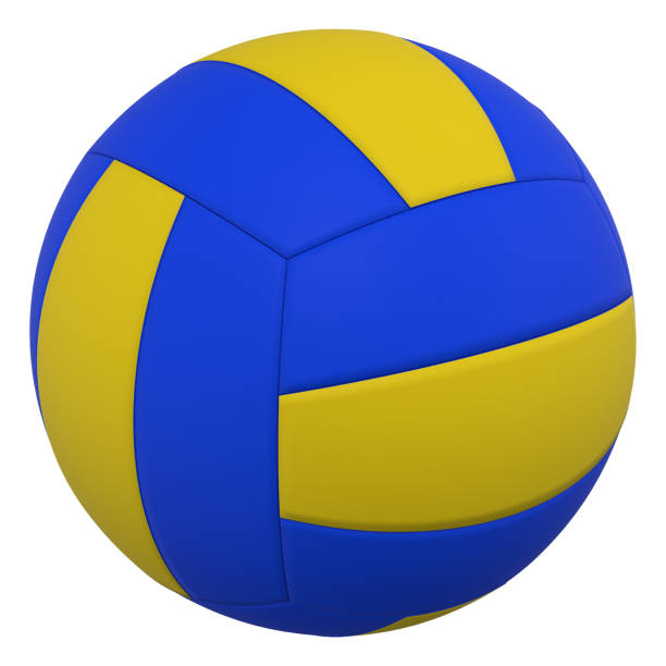 istock Volleyball Ball isolated on white background 1491247838
