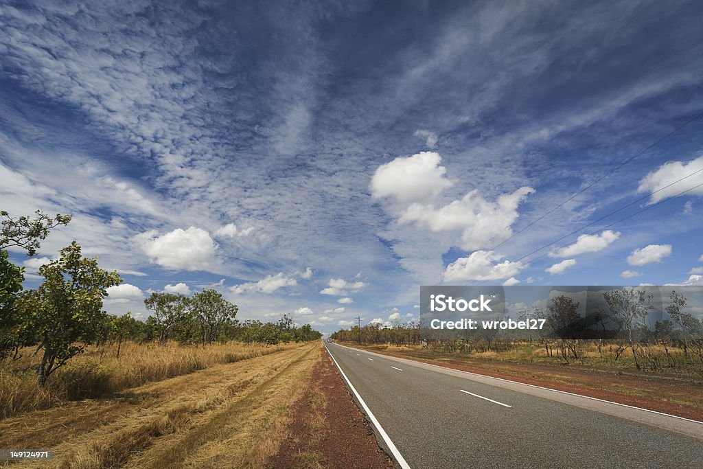 Outback road Aiming Stock Photo