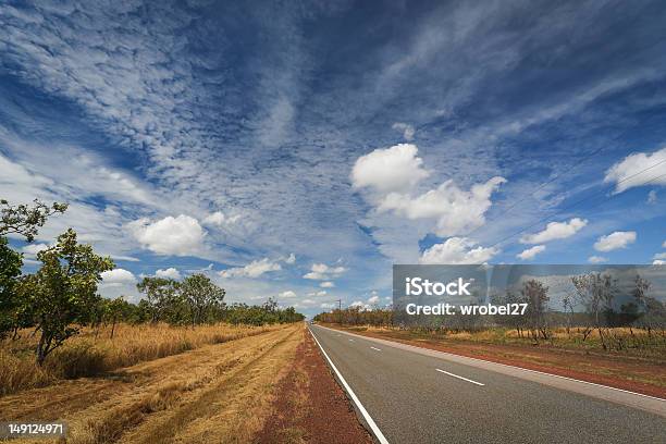 Outback Road Stock Photo - Download Image Now - Aiming, Asphalt, Australia