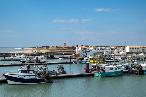 The fishing port La Cotiniere in Saint-Pierre d'Oléron