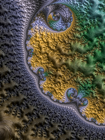 High resolution textured fractal background, with swirly patterns.